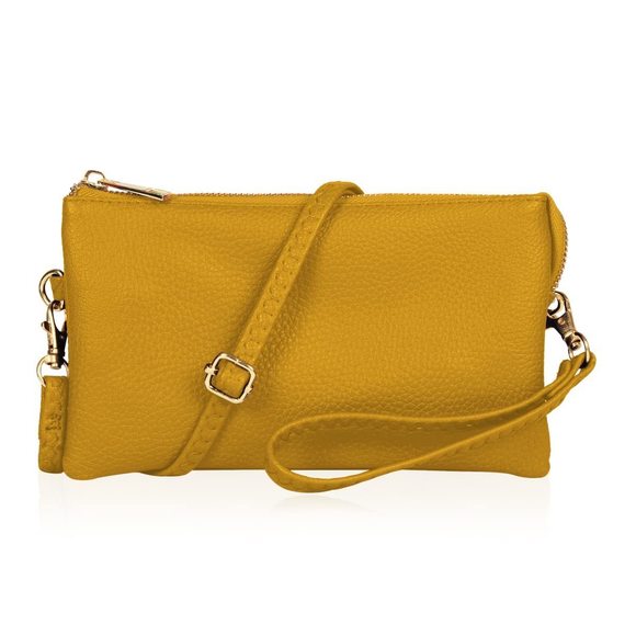 Convertible Vegan Leather Wallet Purse Clutch - Small Handbag Phone/Card ;) - Picture 1 of 6